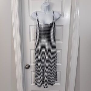 J Crew Striped Cotton Dress